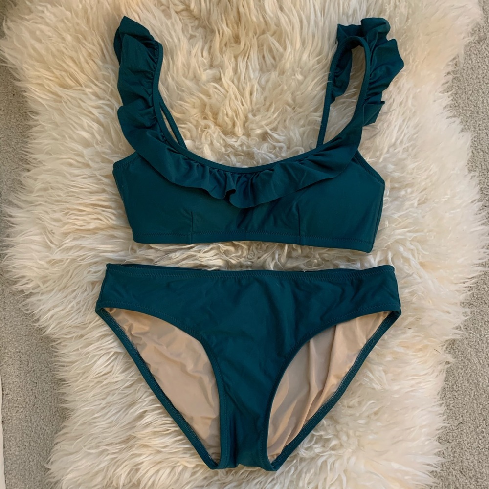 Teal J Crew Bikini